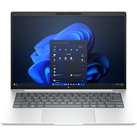 B0KF0AV Ноутбук/ HP EliteBook 8Gi 14 AI 14"(1920x1200)/Intel Core Ultra 5 228V(2.1Ghz)/32768Mb/512PCISSDGb/noDVD/Int:Intel Arc Graphics 130V/Cam/BT/WiFi/65WHr/war 1y/1.46kg/DOS