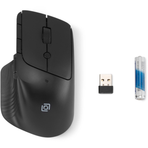 1877553 Мышь Oklick 501MW черный оптическая 2400dpi беспров. USB для ноутбука 6but (1877553) фото 3 1877553 Мышь Oklick 501MW черный оптическая 2400dpi беспров. USB для ноутбука 6but (1877553) фото 3