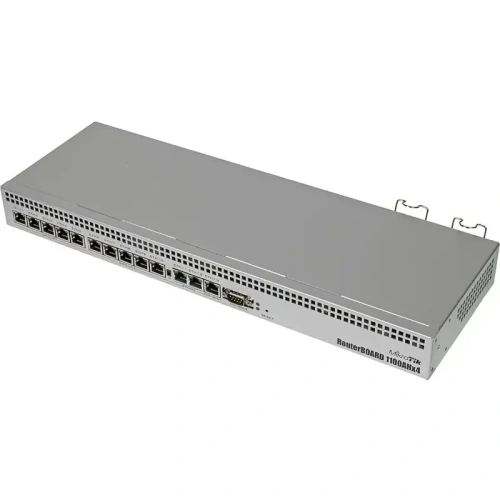 RB1100x4 Маршрутизатор/ RB1100AHx4 Powerful 1U rackmount router with 13x Gigabit Ethernet ports
