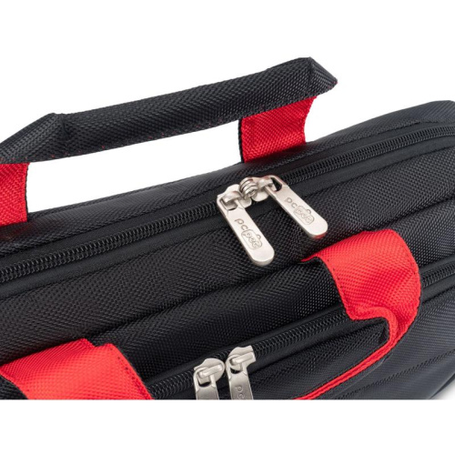 PCP-A9015BK Сумка для ноутбука 15.6" PC Pet PCP-A9015BK черный/красный нейлон фото 13