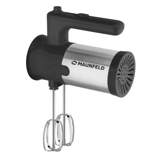MF-321BK Миксер MAUNFELD/ Ручной миксер, 300 Вт, 5 скоростей, венчик, крюк для теста, черный фото 5