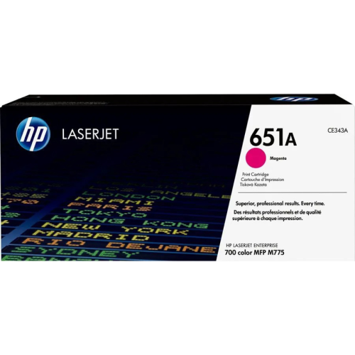 CE343A Тонер-картридж/ HP 651A Magenta LaserJet Print Cartridge