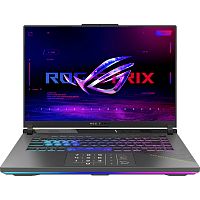 90NR0NJ7-M001J0 Ноутбук/ ASUS ROG Strix G16 G614PR-RV027 16"(1920x1200 (матовый, 165Hz) IPS)/AMD Ryzen 9 8940HX(4Ghz)/16384Mb/1024PCISSDGb/noDVD/Ext:NVIDIA GeForce RTX 5070 Ti(12288Mb)/Cam/BT/WiFi/90WHr/war 1y/2.5kg/Eclipse Gray/DOS
