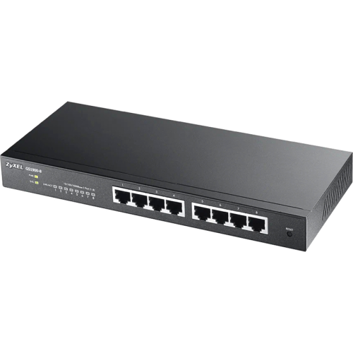 GS1900-8-EU0102F Коммутатор/ Zyxel GS1900-8 Smart L2 switch , 8xGE, desktop, silent фото 3 GS1900-8-EU0102F Коммутатор/ Zyxel GS1900-8 Smart L2 switch , 8xGE, desktop, silent фото 3