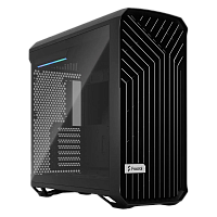 FD-C-TOR1A-01 Корпус без блока питания/ Case Fractal Design Torrent TG Light Tint, Full-Tower, 2x180mm + 3x140mm, 2xUSB-A 3.2 + 1xUSB 3.2 Type-C E-ATX, SSI-CEB, SSI-EEB, ATX, mATX, mITX Black