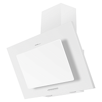 BELL60White ВЫТЯЖКА HOMSair BELL 60 White/ наклонная, подвесная, 3 скорости, 650 м3/ч,до 25 м2, 47 Дб, светодиодное LED-освещение, ширина 60 см, высота 41 см, белый цвет