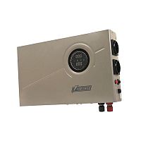 POWERMANSmart500INVSilver Источник бесперебойного питания/ POWERMAN Smart 500 INV, silver, line-interactive, 500VA/300W, 140-275V, 2 Euro sockets, external battery 12V from 33Ah to 200Ah (not included), charging current 10A, LCD display, wall-mounted, 410