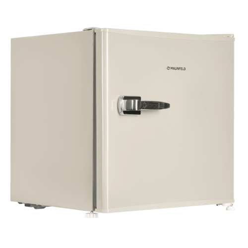 MFF50RBG Холодильник/ Компактный холодильник MAUNFELD, ВхШхГ 495х470х445 мм, 50 л, цвет бежевый, ретро стиль фото 2