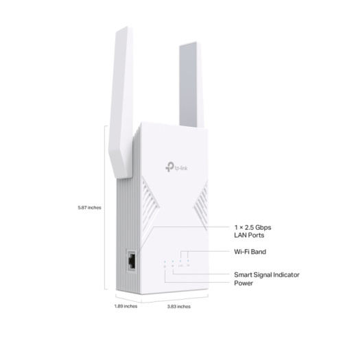 RE235BE Усилитель Wi-Fi/ BE3600 Dual-Band Wi-Fi 7 Range Extender фото 3