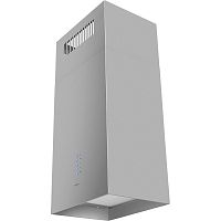 BathIsla402stainlesssteel Вытяжка MAUNFELD/ Кухонная вытяжка MAUNFELD Bath Isla 402 нержавеющая сталь, островная, 1050 м3/ч, 45 см, 4 скорости, электронное управление, таймер, уровень шума 52 дБ, цвет нержавеющая сталь