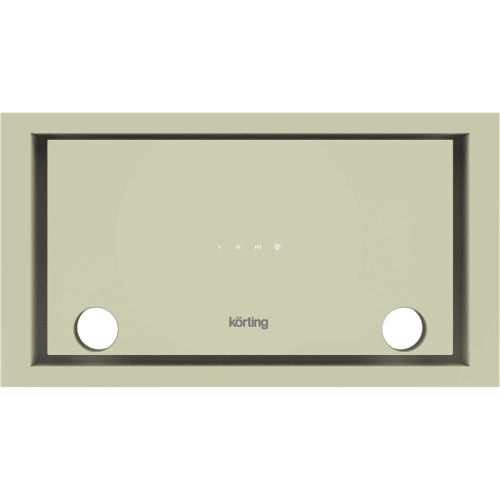 KHI6777GB Встраиваемая вытяжка Korting/ 60 см, 3 режима, 800 м3/ч, слоновая кость фото 2