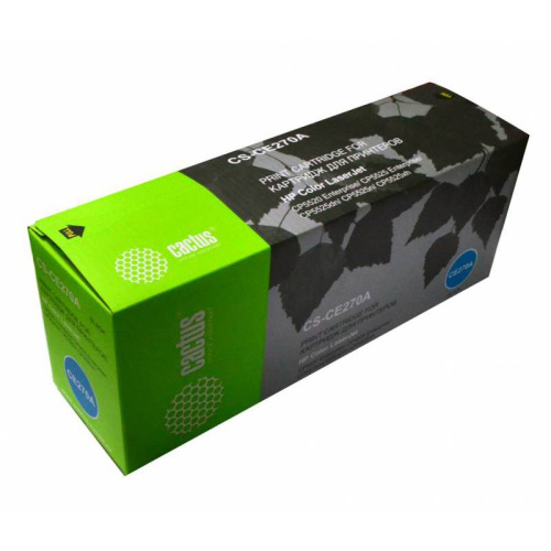 -/ Картридж лазерный Cactus CS-CE270A CE270A черный (13000стр.) для HP LJ Ent CP5525 фото 3 -/ Картридж лазерный Cactus CS-CE270A CE270A черный (13000стр.) для HP LJ Ent CP5525 фото 3