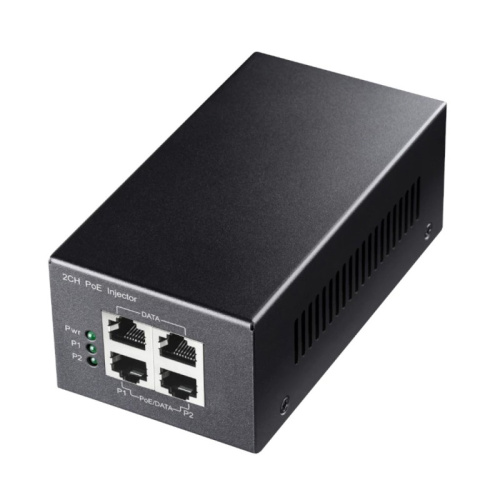 POE220 Инжектор/ 2-Channel 30W Gigabit PoE+/PoE Injector
