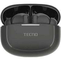 BD04AIRBLACK Гарнитура Tecno Buds 4 Air BD04 черный беспроводные bluetooth в ушной раковине (BD04 AIR BLACK)