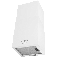 BOXPush40White Вытяжка Maunfeld/ Кухонная вытяжка MAUNFELD Box Push 40 белый, настенная, механическое управление, 1000 м3/ч, 3 скорости, уровень шума 60 дБ, цвет белый
