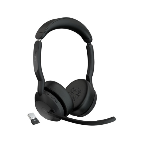 25599-999-999 Гарнитура беспроводная/ Jabra Evolve2 55, Link380a MS Stereo фото 2