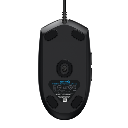 910-005823 Мышь/ Logitech Mouse G102 LIGHTSYNC Gaming Black Retail фото 5 910-005823 Мышь/ Logitech Mouse G102 LIGHTSYNC Gaming Black Retail фото 5