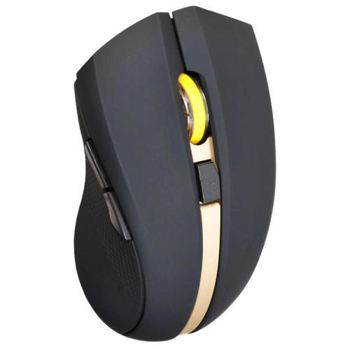 998168 Мышь Oklick 495MW черный/золотистый оптическая 1600dpi беспров. USB для ноутбука 6but (998168) фото 9 998168 Мышь Oklick 495MW черный/золотистый оптическая 1600dpi беспров. USB для ноутбука 6but (998168) фото 9