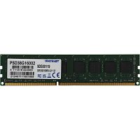 PSD38G16002 Оперативная память DDR3 8Gb 1600MHz Patriot PSD38G16002 RTL PC3-12800 CL11 DIMM 240-pin 1.5В dual rank Ret [PSD38G16002]