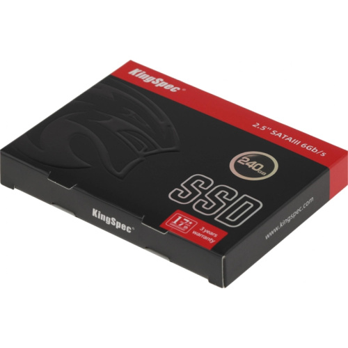 P4-240 Твердотельный накопитель Kingspec SATA-III 240GB P4-240 2.5" [P4-240] фото 6