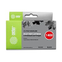CS-PGI1400XLBK -/ Картридж струйный Cactus CS-PGI1400XLBK черный (36мл) для Canon MB2050/MB2350/MB2040/MB2340