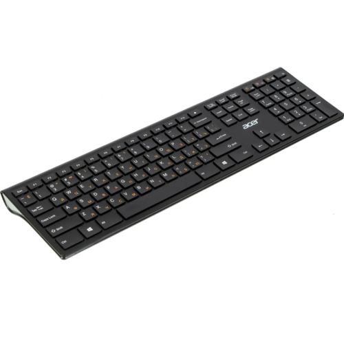 ZL.KBDEE.004 Клавиатура/ Клавиатура беспроводная Acer OKR020 Wireless 2.4G slim Multimedia black фото 2 ZL.KBDEE.004 Клавиатура/ Клавиатура беспроводная Acer OKR020 Wireless 2.4G slim Multimedia black фото 2