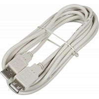 USB2.0-AM-AF-3-BR Кабель-удлинитель Ningbo USB A(m) USB A(f) 3м (USB2.0-AM-AF-3-BR) (блистер) [USB2.0-AM-AF-3-BR]