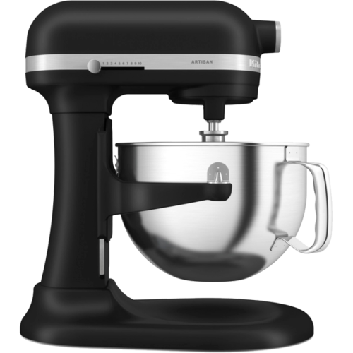 5KSM60SPXEBM Настольный миксер с откидным блоком Artisan 5.6 л, черный матовый