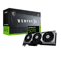 GeForceRTX507012GVENTUS3XOC Видеокарта/ GeForce RTX 5070 12G VENTUS 3X OC