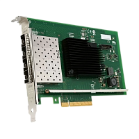 EX710DA4G1P5 Сетевая карта/ Intel® Ethernet Converged Network Adapter X710-DA4, Quad SFP+ Ports, 10 GBit/s, PCI-E x8 (v3)