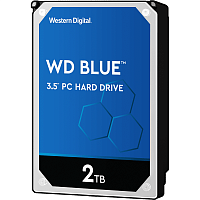 Жесткий диск/ HDD WD SATA3 2Tb Blue 7200 256Mb 3.5"""" 1 year warranty