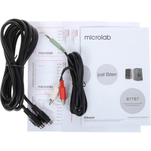 6945198855886 Акустическая система/ Колонки Microlab B77BT (2.0; 64 Вт, 2RCA, Bluetooth) фото 7 6945198855886 Акустическая система/ Колонки Microlab B77BT (2.0; 64 Вт, 2RCA, Bluetooth) фото 7