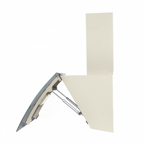 SKYSTARCHEF60GlassBeige ВЫТЯЖКА MAUNFELD/ Наклонная вытяжка с настенным креплением, 60 см, 1000 м3/ч бежевый фото 18