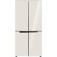 KNFM84177GB Холодильник KORTING/ Холодильник KORTING, ВхШхГ 1775х833х653 мм, отдельностоящий, четырехдверный, сенсорное управление Smart Touch, цифровой дисплей, объем 474 (305+169) л, NoFrost, динамическое охлаждение, LED освещение, сигнализация открытой