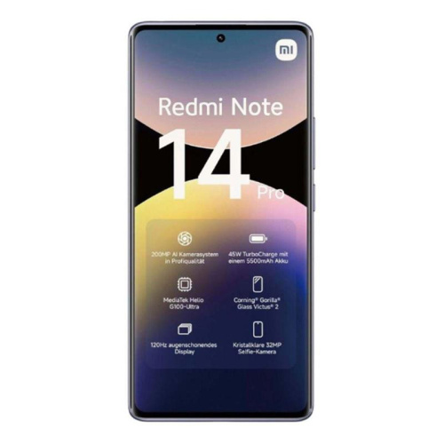 MZB0IVWRU Смартфон Redmi Note 14 Pro 12+256Gb фиолетовый (MZB0IVWRU) фото 2
