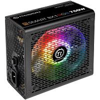 PS-SPR-0750NHSABE-1 Блок питания Thermaltake ATX 750W Smart BX1 RGB 80+ bronze (20+4pin) APFC 120mm fan color LED 8xSATA RTL [PS-SPR-0750NHSABE-1]