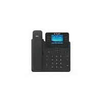 Flat-Phone-B6P IP-телефон Flat-Phone B6: 6 SIP-аккаунтов, 2 порта 10/100/1000BASE-T (RJ-45), ЖК-дисплей, PoE, адаптер питания 220В