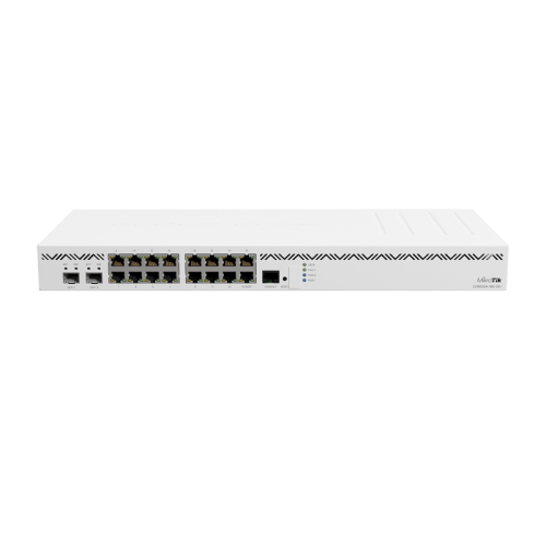 CCR2004-16G-2S+ Маршрутизатор/ Router 16x Gigabit Ethernet ports, 2x10G SFP+ cages, active cooling