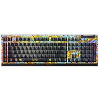 RZ03-04704200-R3M1 Игровая клавиатура Razer BlackWidow V4 X (Green Switch) - Pokemon Kanto Starters Ed. - US Layout/ Razer BlackWidow V4 X (Green Switch) Gaming keyboard - Pokemon Kanto Starters Ed.