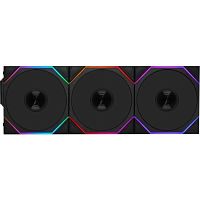 G99.12TL1W3B.R0 Вентилятор для корпуса Lian-Li Uni Fan TL Wireless 120 ARGB 120х120x28 черный 7-pin 33дБ (упак.:3шт) (G99.12TL1W3B.R0) Ret