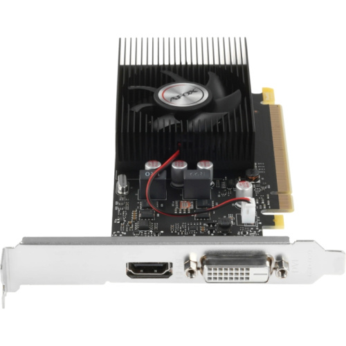 AF1030-2048D5L8 Видеокарта Afox GT1030 2GB GDDR5 64bit DVI HDMI 1FAN LP RTL фото 3 AF1030-2048D5L8 Видеокарта Afox GT1030 2GB GDDR5 64bit DVI HDMI 1FAN LP RTL фото 3