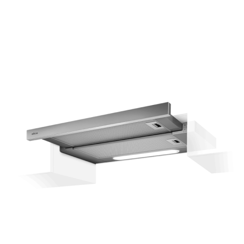 Elite14LUXGRIX/A/60-PRF0037989B Встраиваемая вытяжка ELICA/ Встраиваемая, 650м3ч, серебристый, нерж.ст, кнопочное