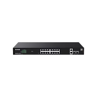 TEG2220P-16-250W Управляемый PoE-коммутатор 18GE+2SFP/ Управляемый PoE-коммутатор 18GE+2SFP TENDA