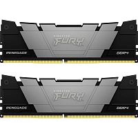 KF432C16RB12K2/32 Память оперативная/ Kingston 32GB 3200MT/s DDR4 CL16 DIMM (Kit of 2) 1Gx8 FURY Renegade Black