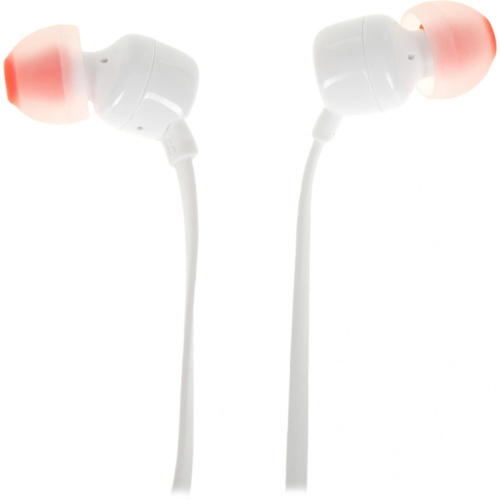 JBLT110WHT Гарнитура JBL T110 WHITE JBLT110WHT Гарнитура JBL T110 WHITE