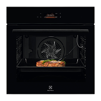 KOEBP39Z Встраиваемые электрические духовки ELECTROLUX/ Духовой шкаф AssistedCooking с пиролизом, основной цвет - нержавеющая сталь, сенсорное управление, цветной ЖК-дисплей, электронное регулирование времени и температуры, будильник, таймер отключения, о
