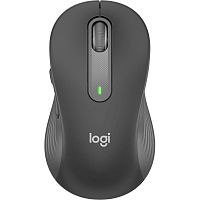 910-006388 Мышь Logitech M650 Large графитовый оптическая 4000dpi silent беспров. BT/Radio USB 5but (910-006388)