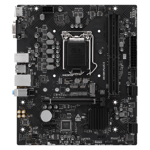 H510MPLUSII Материнская плата/ H510M PLUS II фото 2 H510MPLUSII Материнская плата/ H510M PLUS II фото 2