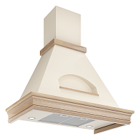 943862 GOOD, Кухонная вытяжка ELIKOR Бельведер Валенсия 90П-650-П3Д топ.молоко/дуб неокр