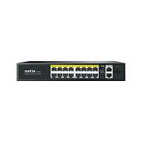 P116GH Коммутатор/ Коммутатор Netis P116GH (L2) 16x100Мбит/с 2x1Гбит/с 1SFP 16PoE 16PoE+ 240W неуправляемый